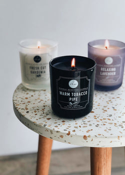 Warm Tobacco Pipe Candle Single Wick
