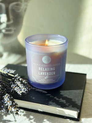 Relaxing Lavender Candle Single Wick