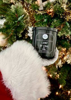 Lump Of Coal Candle Single Wick