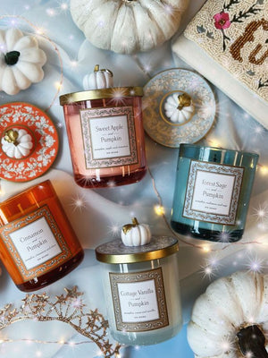 Sweet Apple & Pumpkin Candle Single Wick