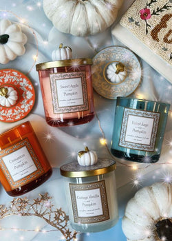 Cottage Vanilla & Pumpkin Candle Single Wick