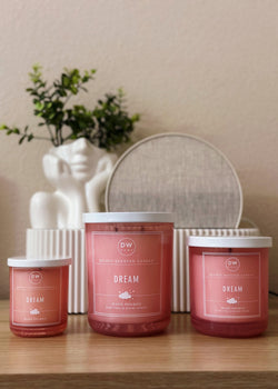 Dream Candle Double & Single Wick & Mini