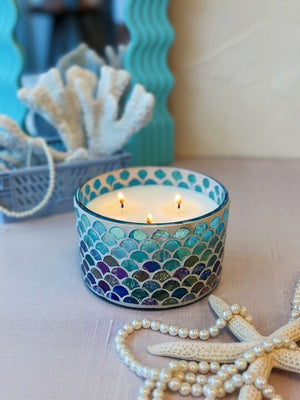 Mermaid Shimmer Candle Triple Wick
