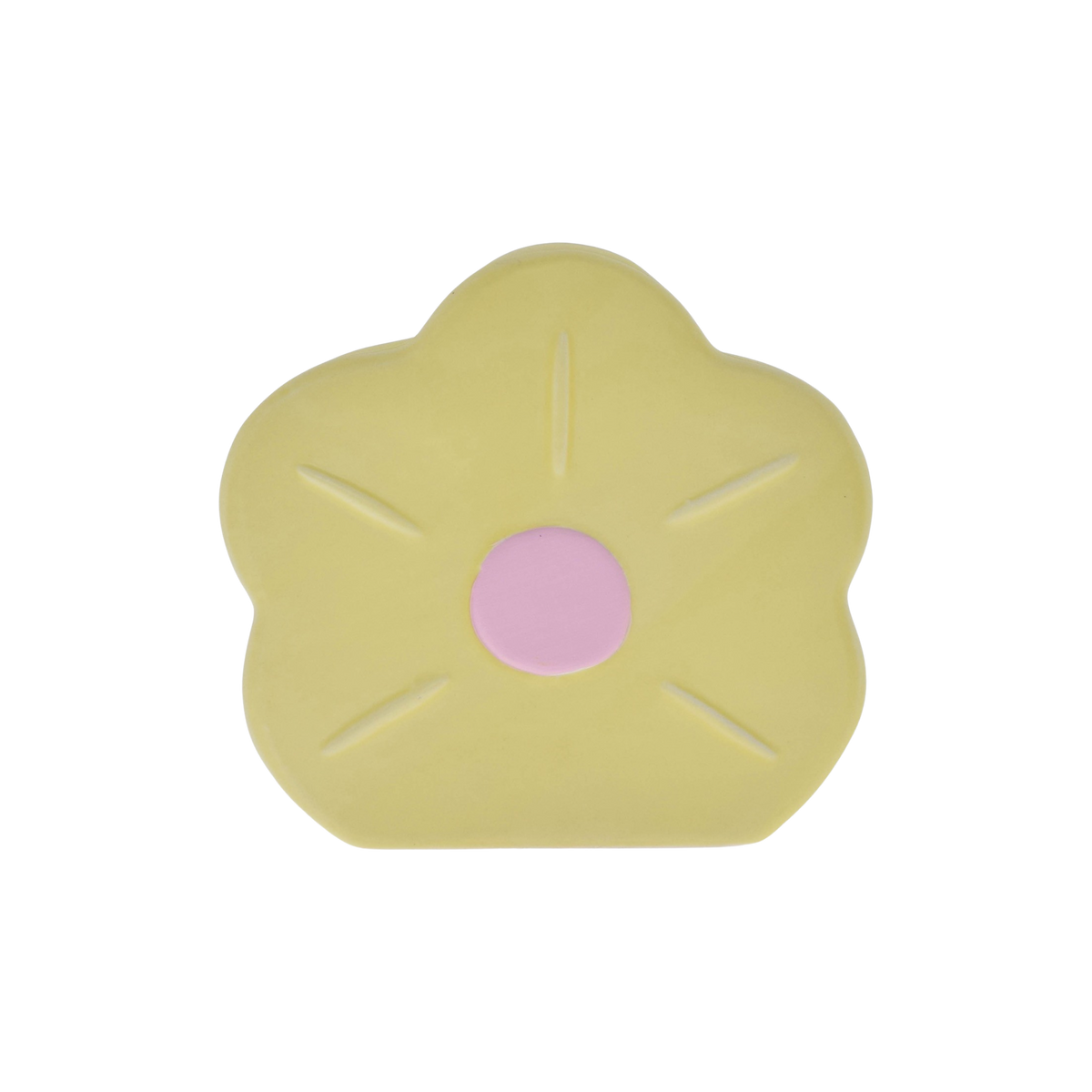 Goodies, Yellow, ceramic flower candle