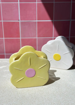 Sweet Honeysuckle Ceramic Candle Double Wick