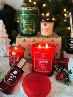 Christmas Stories Candle Double Wick