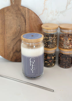 Earl Grey Tea Candle Single Wick