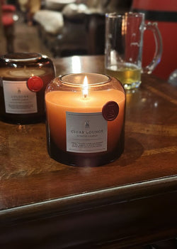 Cigar Lounge Candle Single Wick