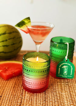 Frozen Watermelon Margarita Candles Single Wick