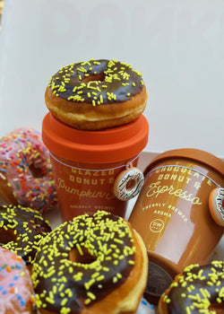 Glazed Donut & Pumpkin Spice Candle Single Wick