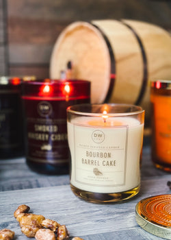 Bourbon Barrel Cake Candle Single Wick