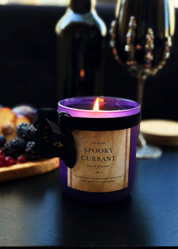 Spooky Currant Candle Single Wick