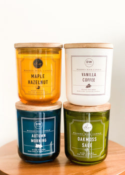 Vanilla Coffee Candle Wooden Wick