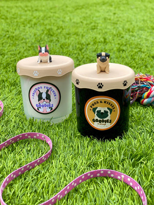 Pugs & Kisses Candle Single Wick