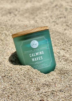 Calming Waves Candle Wooden Wick
