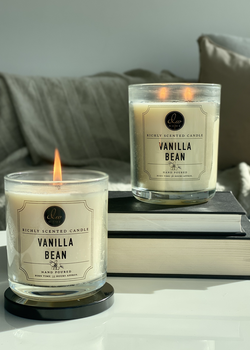 Vanilla Bean Candle Single & Double Wick