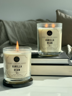 Vanilla Bean Candle Single & Double Wick