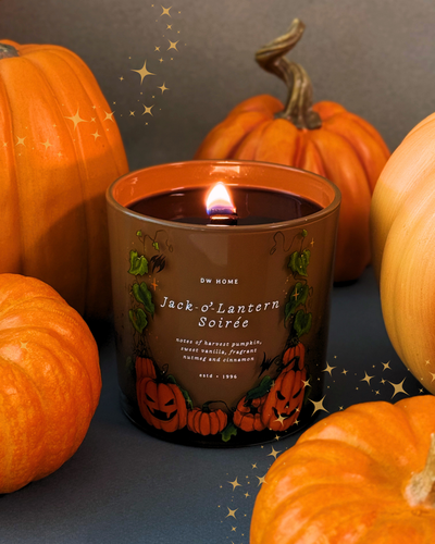 Jack O’Lantern Soirée Wooden Wick Candle