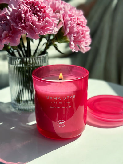 MAMA BEAR Candle Single Wick