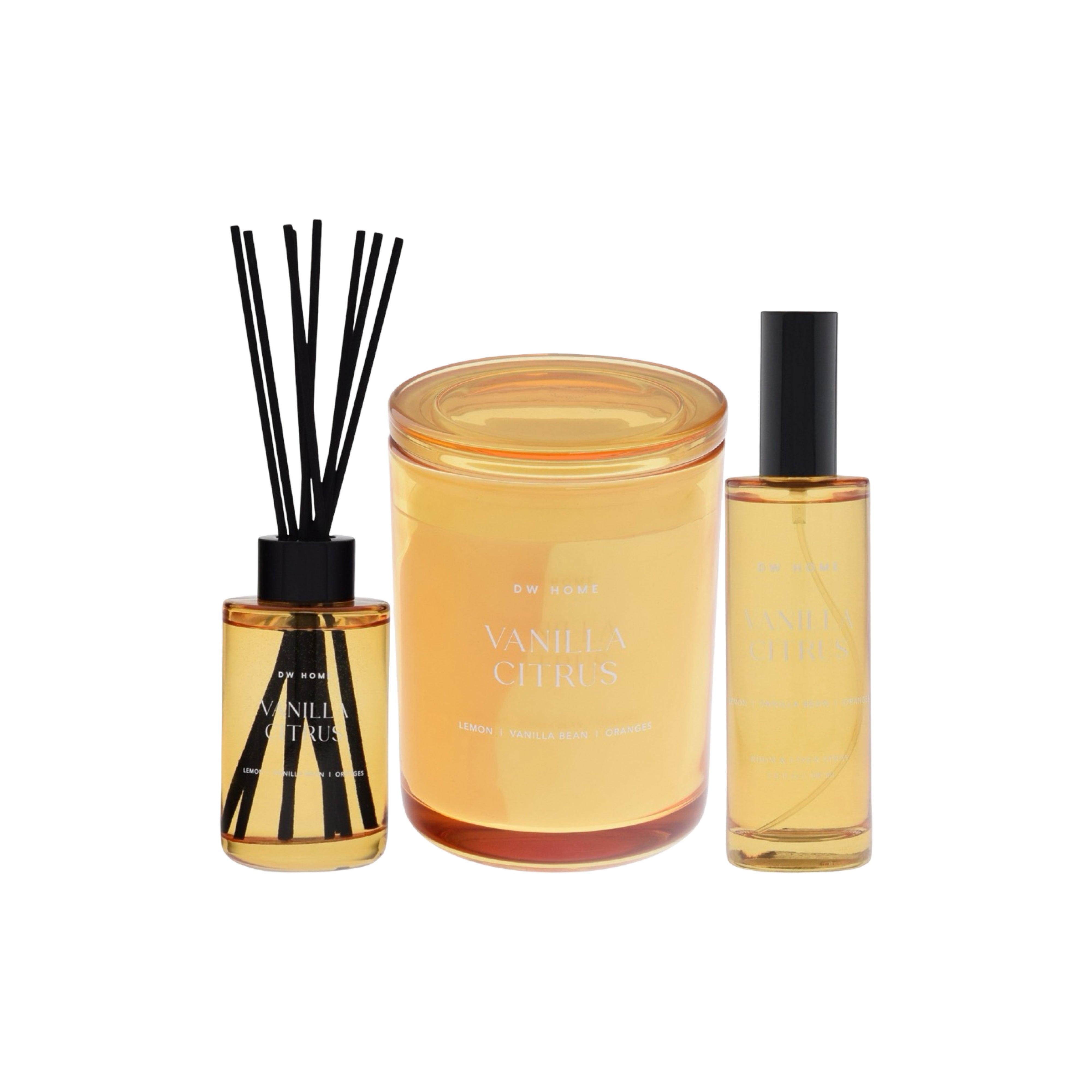 Vanilla Citrus | 3-Piece Bundle (Save $7) – DW Home Candles