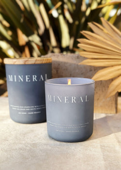 Mineral Candles Single & Double Wick