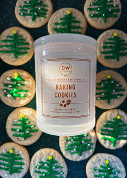 Baking Cookies Candle Double Wick