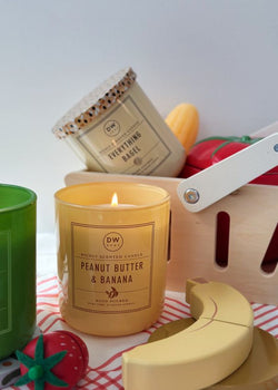 Peanut Butter & Banana Candle Single Wick