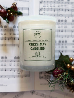 Christmas Caroling Candle Double Wick