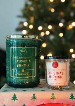Evergreen Shimmer Candle Double Wick