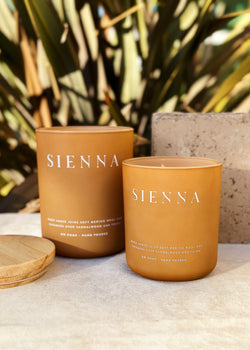 Sienna Candle Single & Double Wick