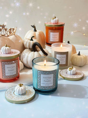 Forest Sage & Pumpkin Candle Single Wick
