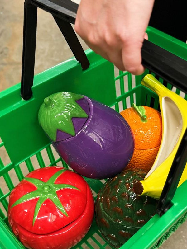 Warm Aubergine Ceramic Candle Single Wick
