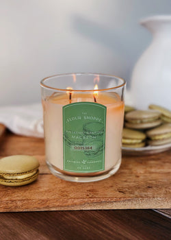 Pistachio Ganache Macaron Candle Double Wick