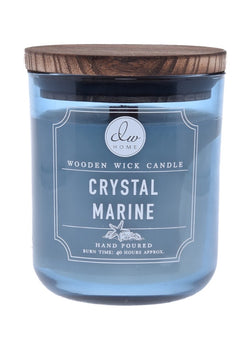 Crystal Marine | WOODEN WICK CANDLE