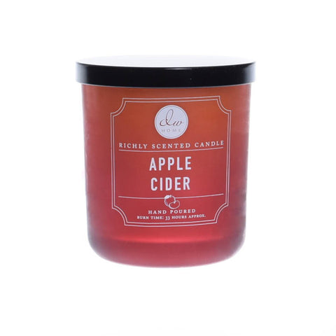Apple Cider Single Wick Scented Jar Candle