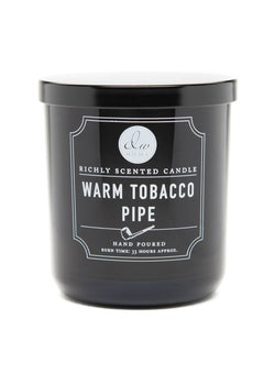 Warm Tobacco Pipe | Single Wick