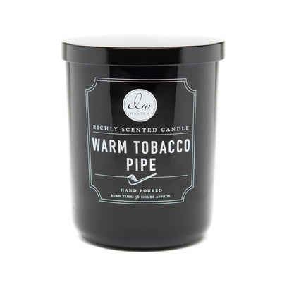 dw home tobacco oud candle Warm Pipe Scented for Home, 12 oz, Wooden Wick Candle Jar, Up to 40H Burn Time, Luxury Scented Candle for Relaxation, Gifting, Home Decor : Home & 15.1oz / 428.08g Tobacco Leaf DW Home