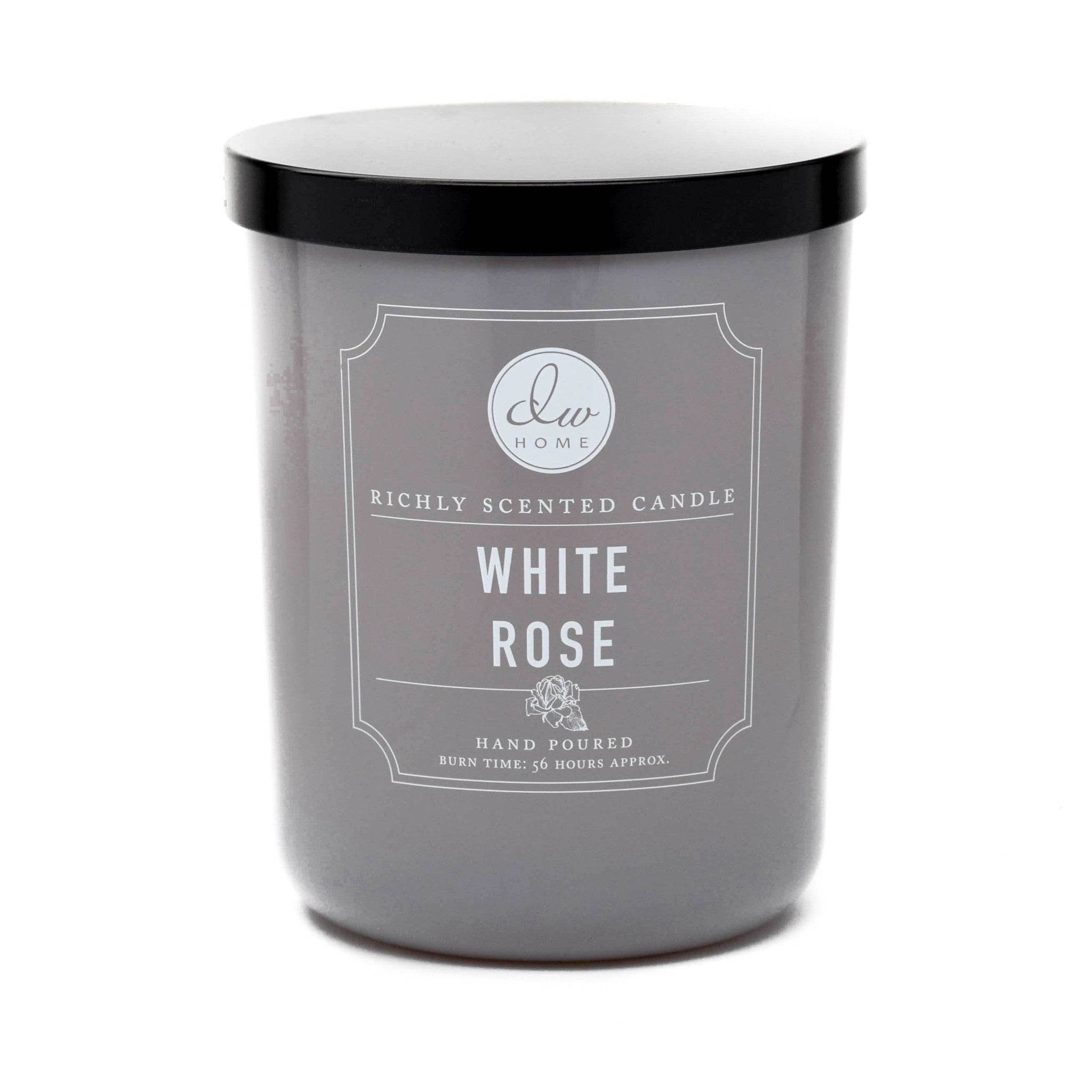 White Rose DW Home Scented Candles - DW5045/DW5046/DW5047 – DW