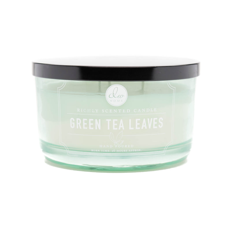 dw home tobacco leaf Signature Tabacco scented candle with wooden wick all along a familiar cashmere base dw home tobacco leaf candle
