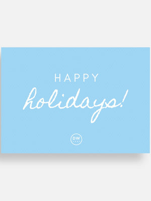 Holiday Card w/ Handwritten Note