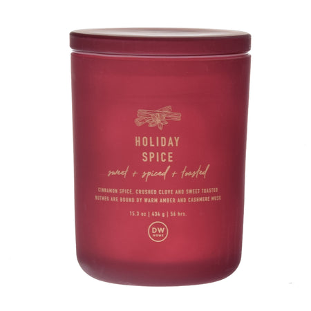 Holiday Spice Shimmer Double Wick Candle