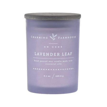 Lavender Leaf Candle