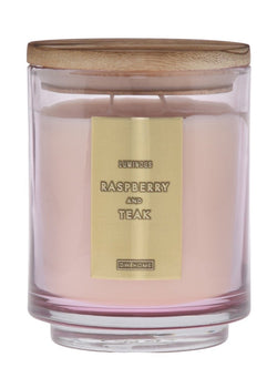 Raspberry and Teak