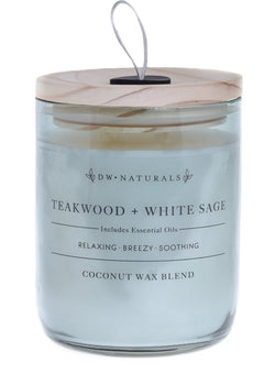 Teakwood & White Sage