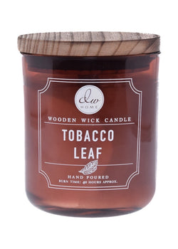 Tobacco Leaf | WOODEN WICK CANDLE