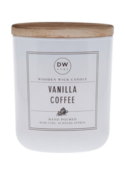 Vanilla Coffee | WOODEN WICK CANDLE