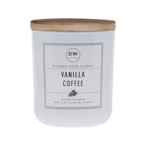 Vanilla Coffee | WOODEN WICK CANDLE