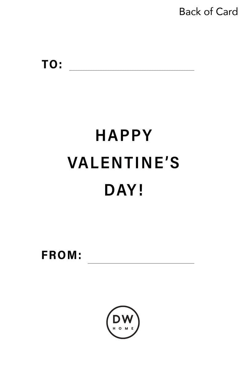 DW Home Valentine (Personalize it!)