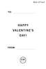 DW Home Valentine (Personalize it!)